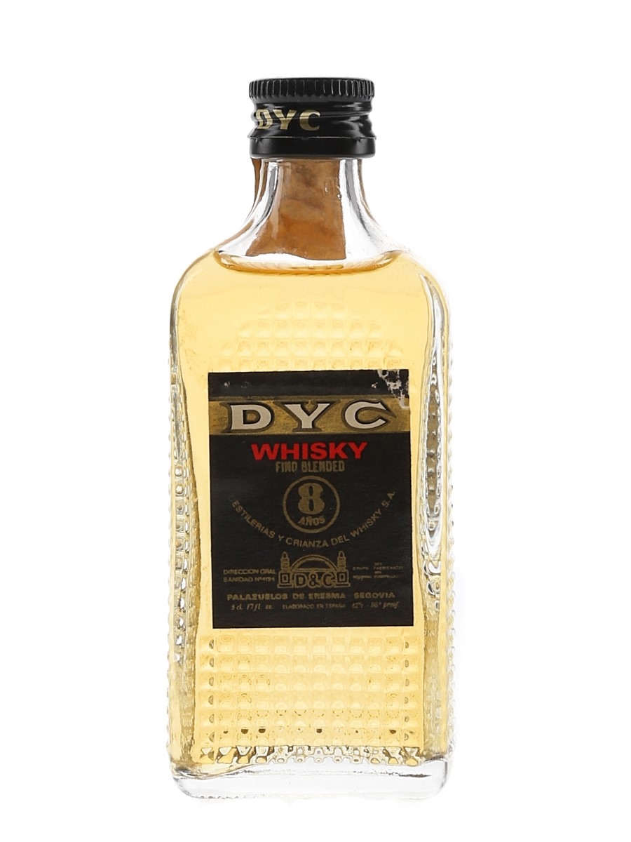 DYC 8 Year Old Lot 117149 Buy/Sell World Whiskies Online DYC 8 Year Old Lot 117149 Buy/Sell World Whiskies Online