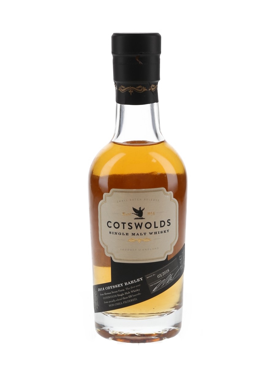 Cotswolds Single Malt 2014 Odyssey Barley 20cl / 46%