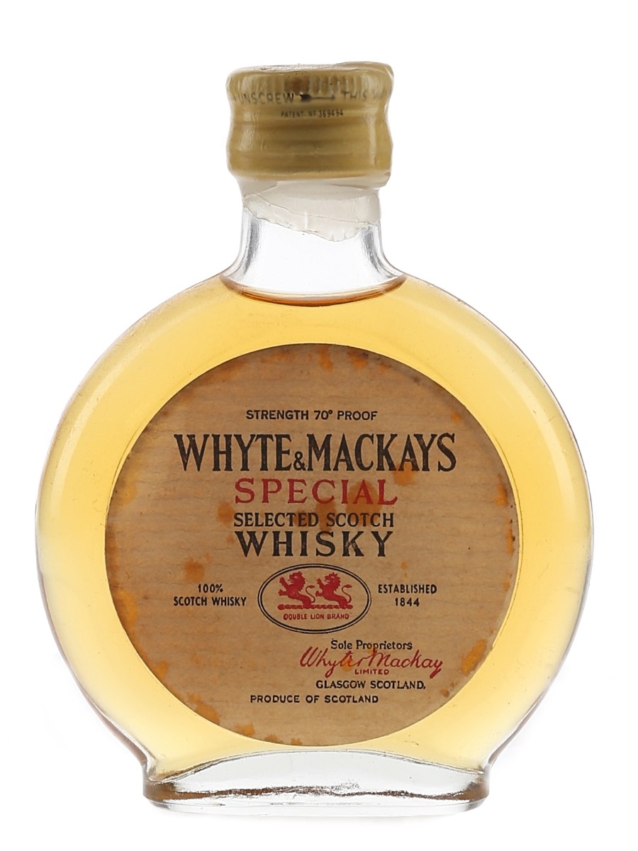 Whyte & Mackay Bottled 1970s 5cl / 40%