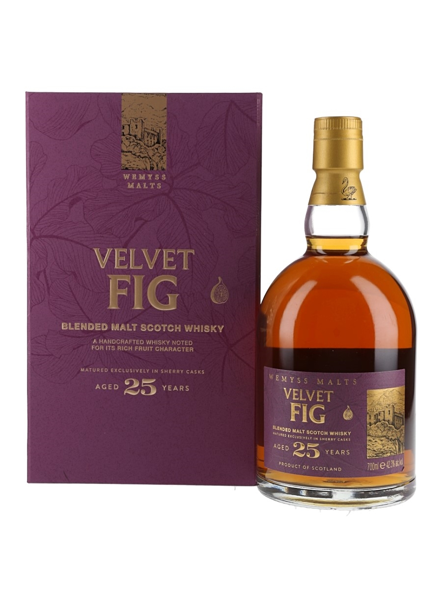 Wemyss Velvet Fig 25 Year Old Bottled 2008 70cl / 42.3%