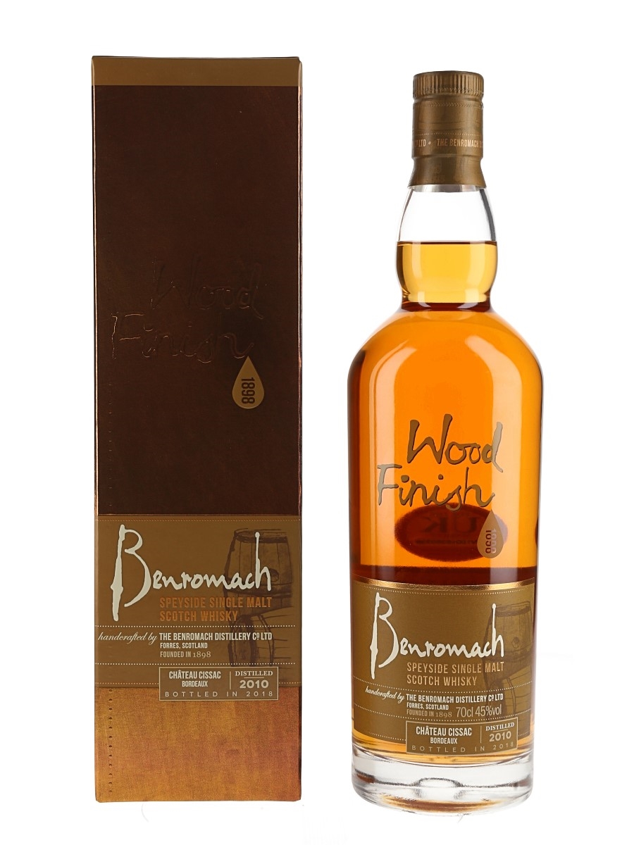 Benromach 2010 Wood Finish Bottled 2018 70cl / 45%