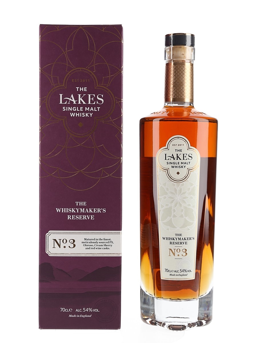 Lakes Single Malt The Whisky Maker's Reserve No.3 Lakes Distillery 70cl / 54%