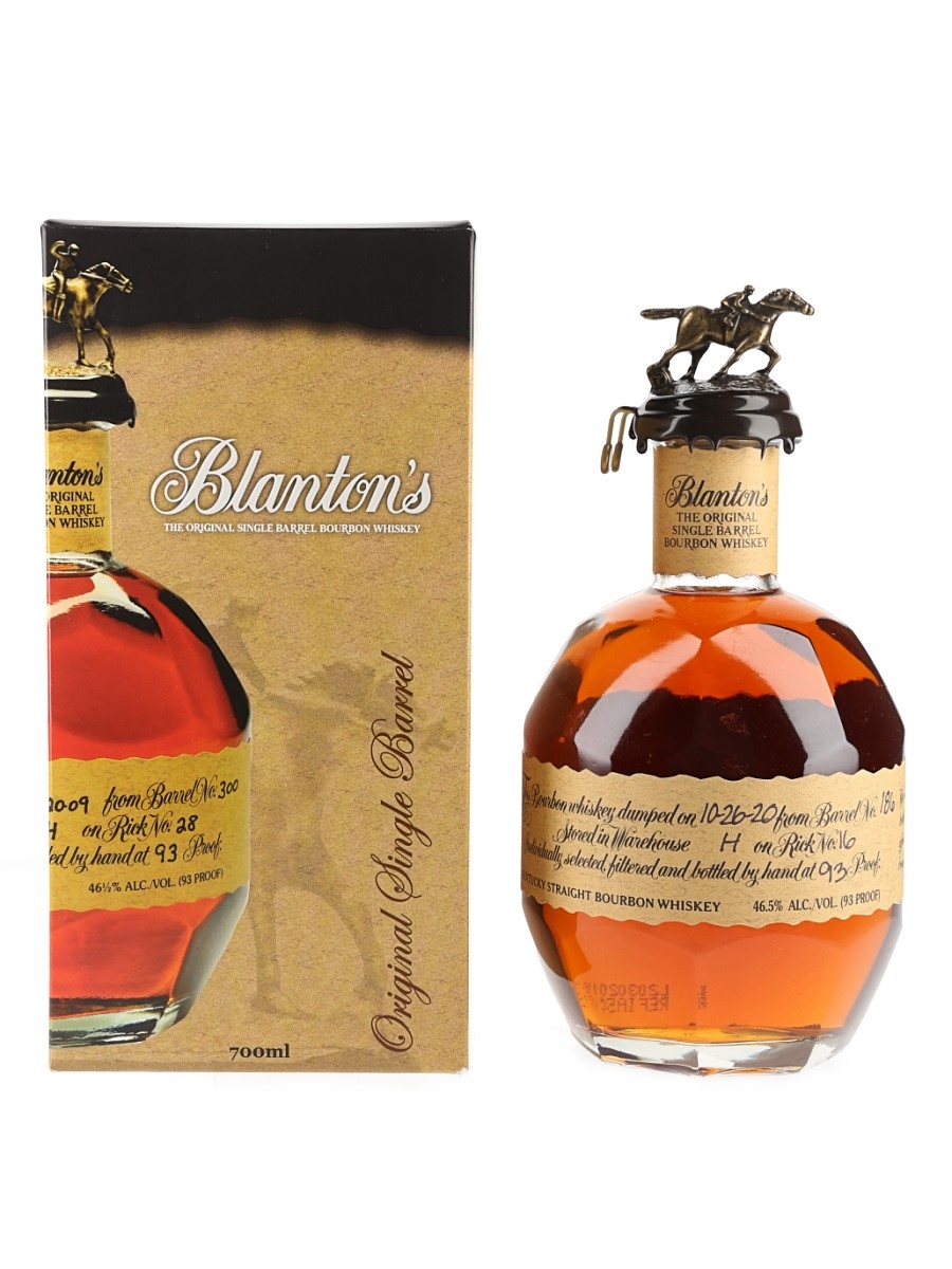 Blanton's Original Single Barrel No. 186 Bottled 2020 - Gordon & MacPhail 70cl / 46.5%