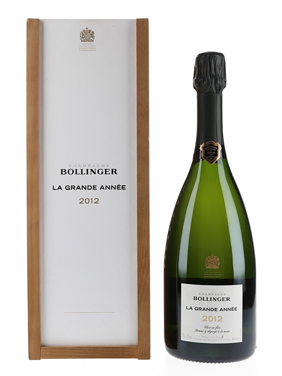 Bollinger 2012 La Grande Annee  75cl / 12%