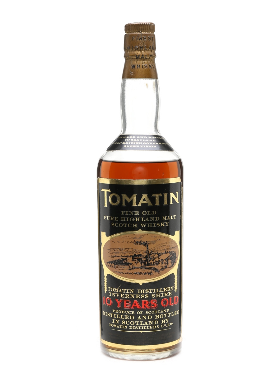 Tomatin 10 Year Old Bottled 1960s 75cl / 43%