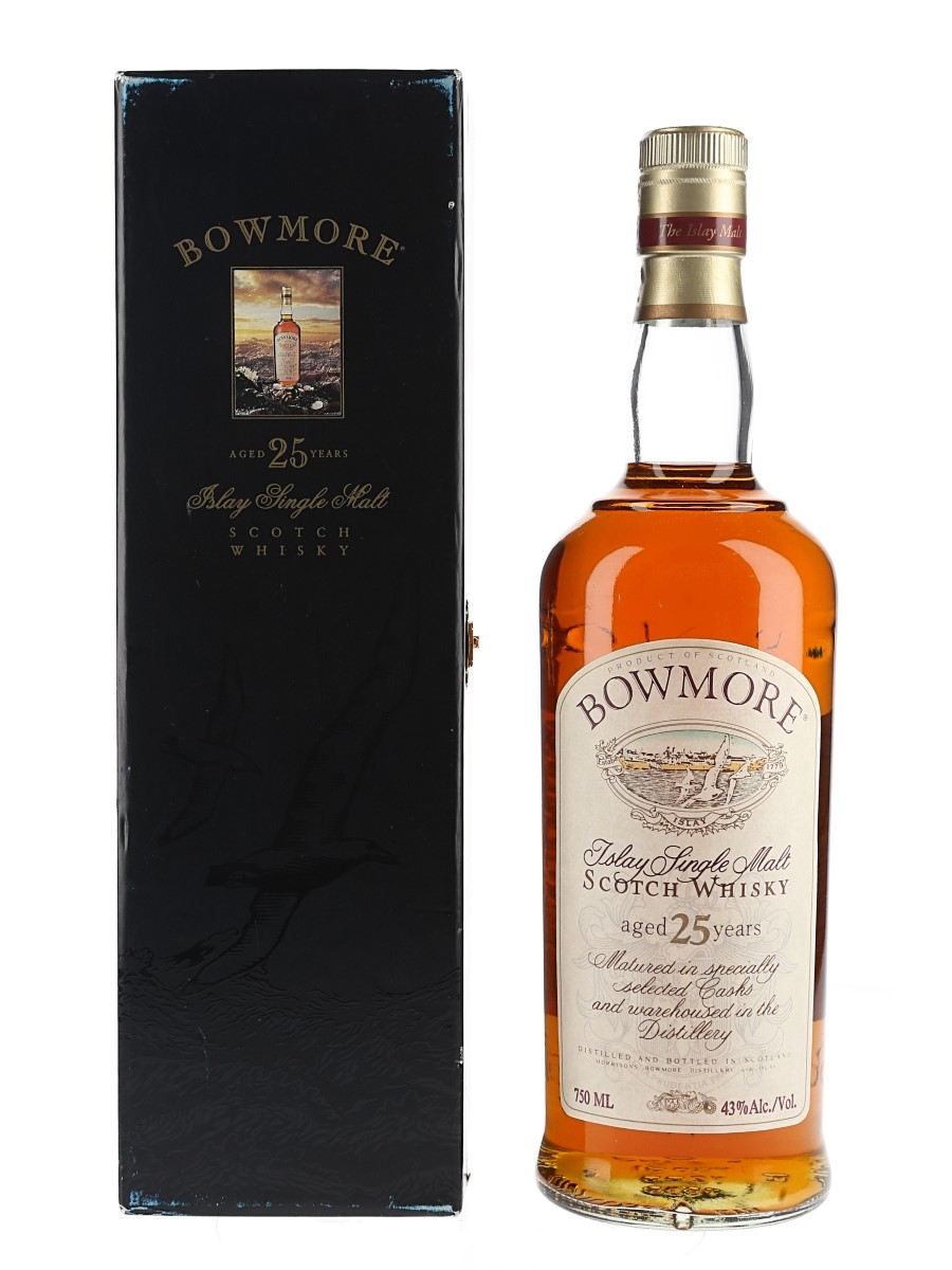 Bowmore 25 Year Old Bottled 1990s 75cl / 43%