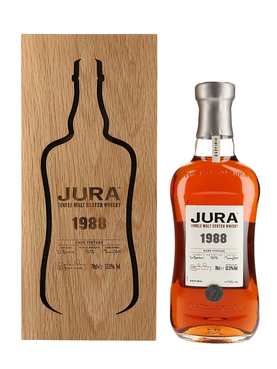 Jura 1988 Rare Vintage Bottle 2018 70cl / 53.5%