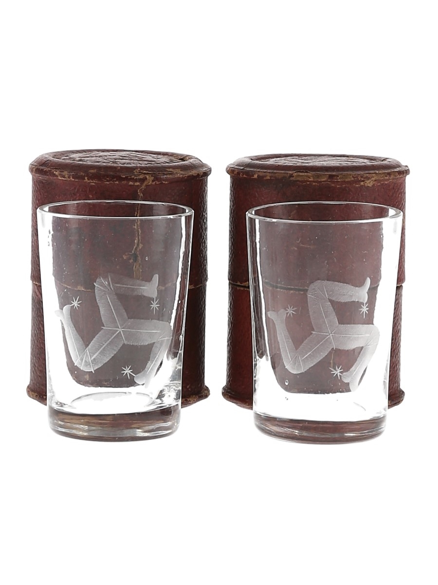 Isle Of Man Shot Glasses From Douglas - Just A Small One 5cm Tall