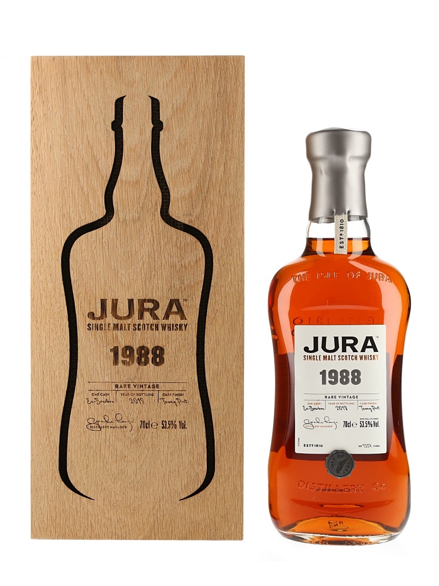Jura 1988 Rare Vintage Bottle 2018 70cl / 53.5%