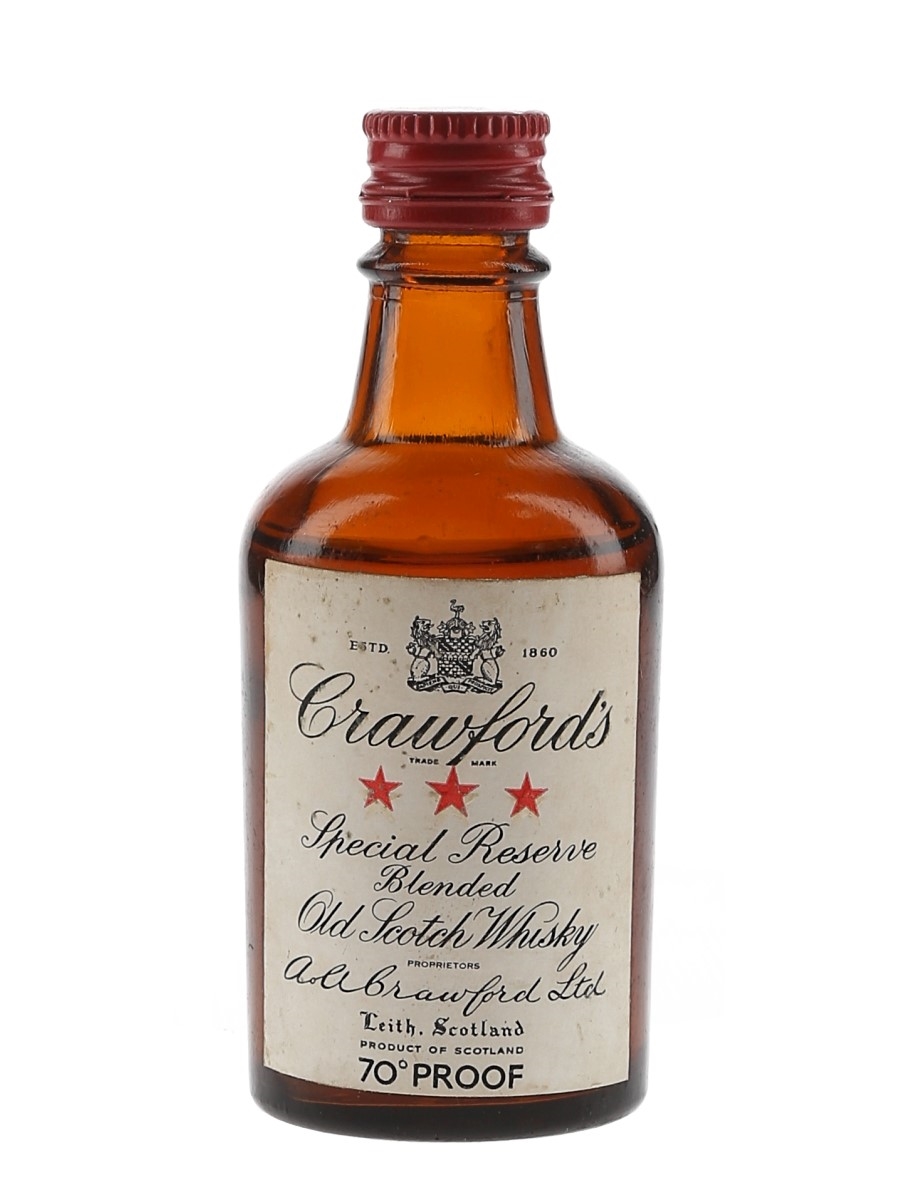 Crawford's 3 Star Bottled 1970s 5cl / 40%