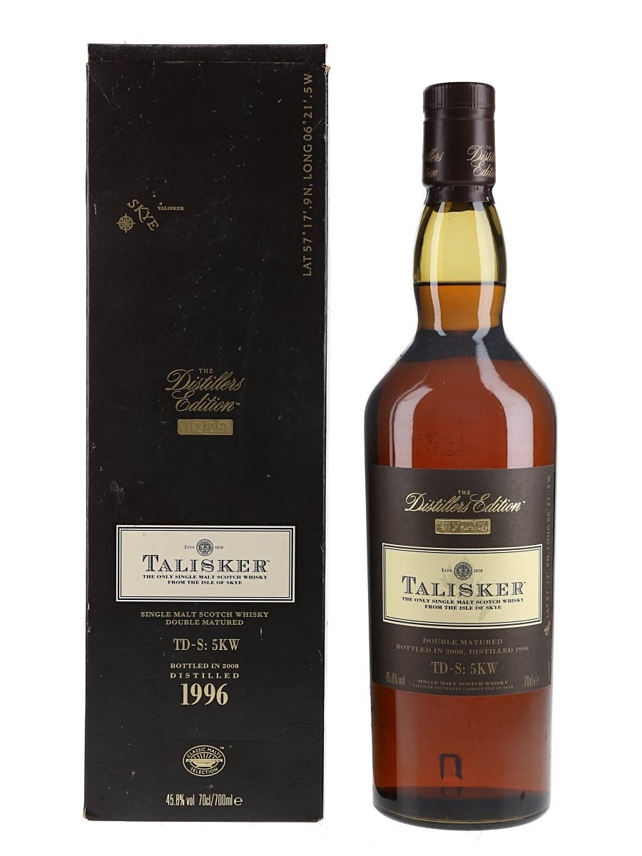 Talisker 1996 Distillers Edition Bottled 2008 70cl / 45.8%