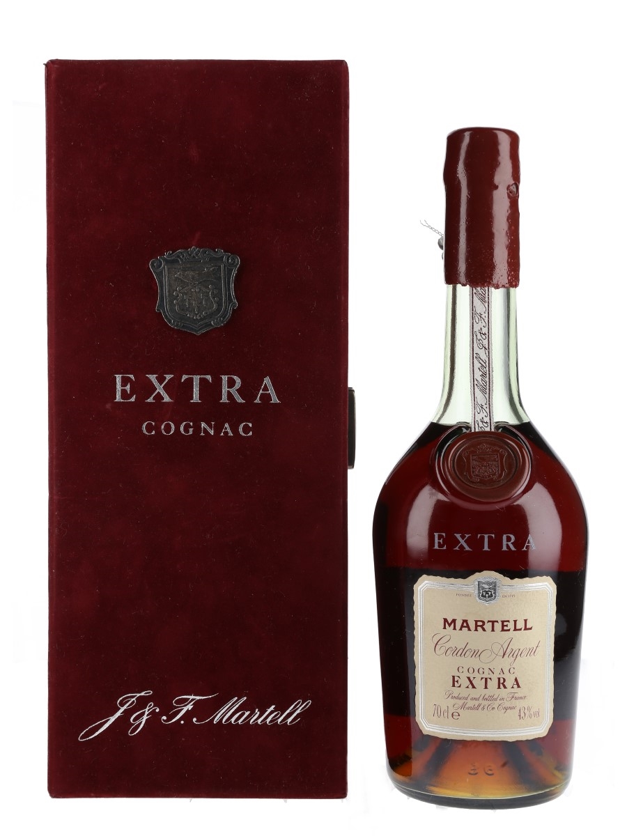Martell Cordon Argent Extra Bottled 1980s 70cl / 43%