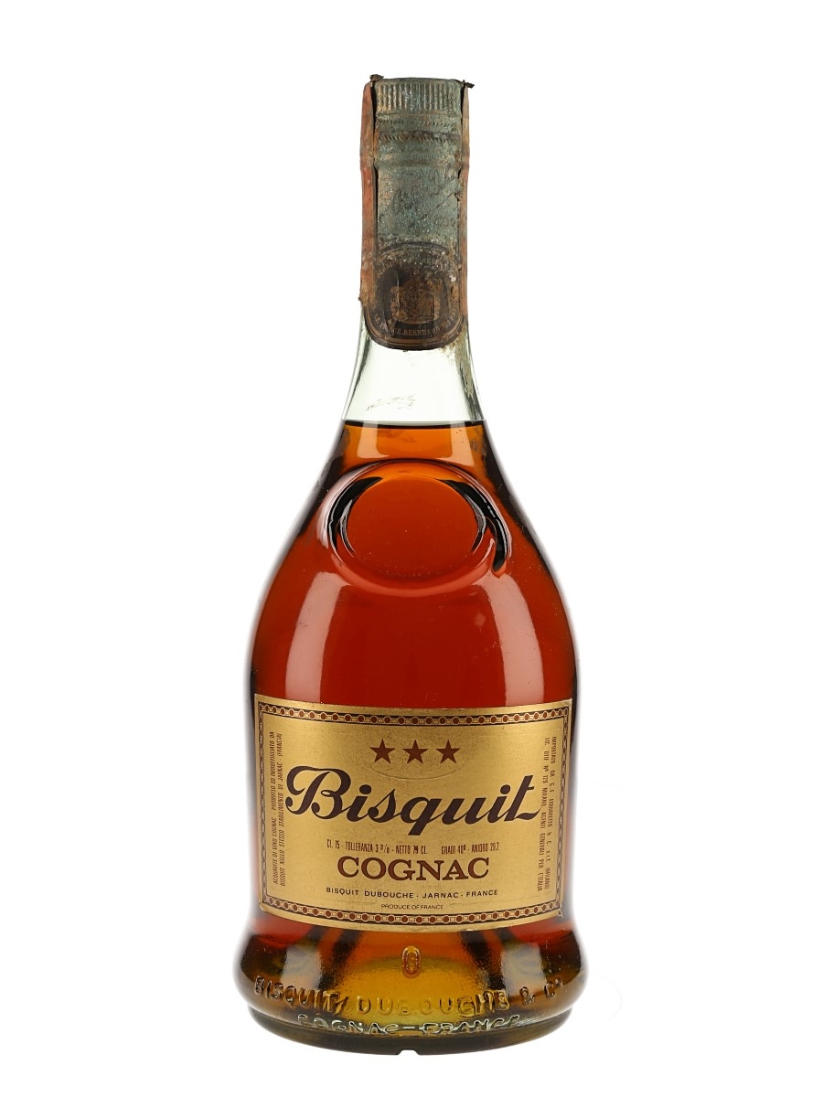 Bisquit 3 Star Bottled 1980s - Ferraretto 75cl / 40%