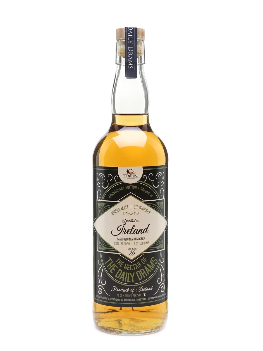 Irish Single Malt 1989 26 Year Old The Nectar Of The Daily Drams 70cl / 55.8%