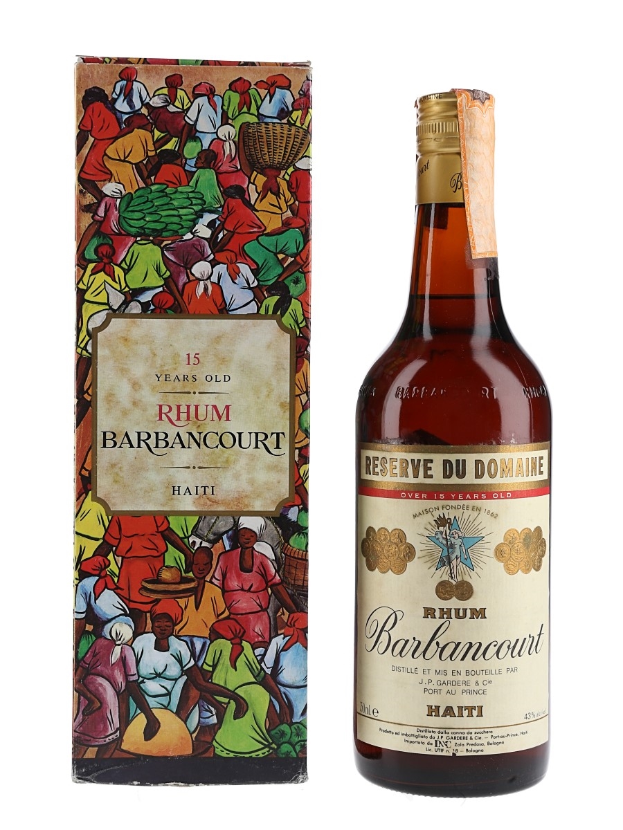 Rhum Barbancourt 15 Year Old Bottled 1980s - D & C 75cl / 43%