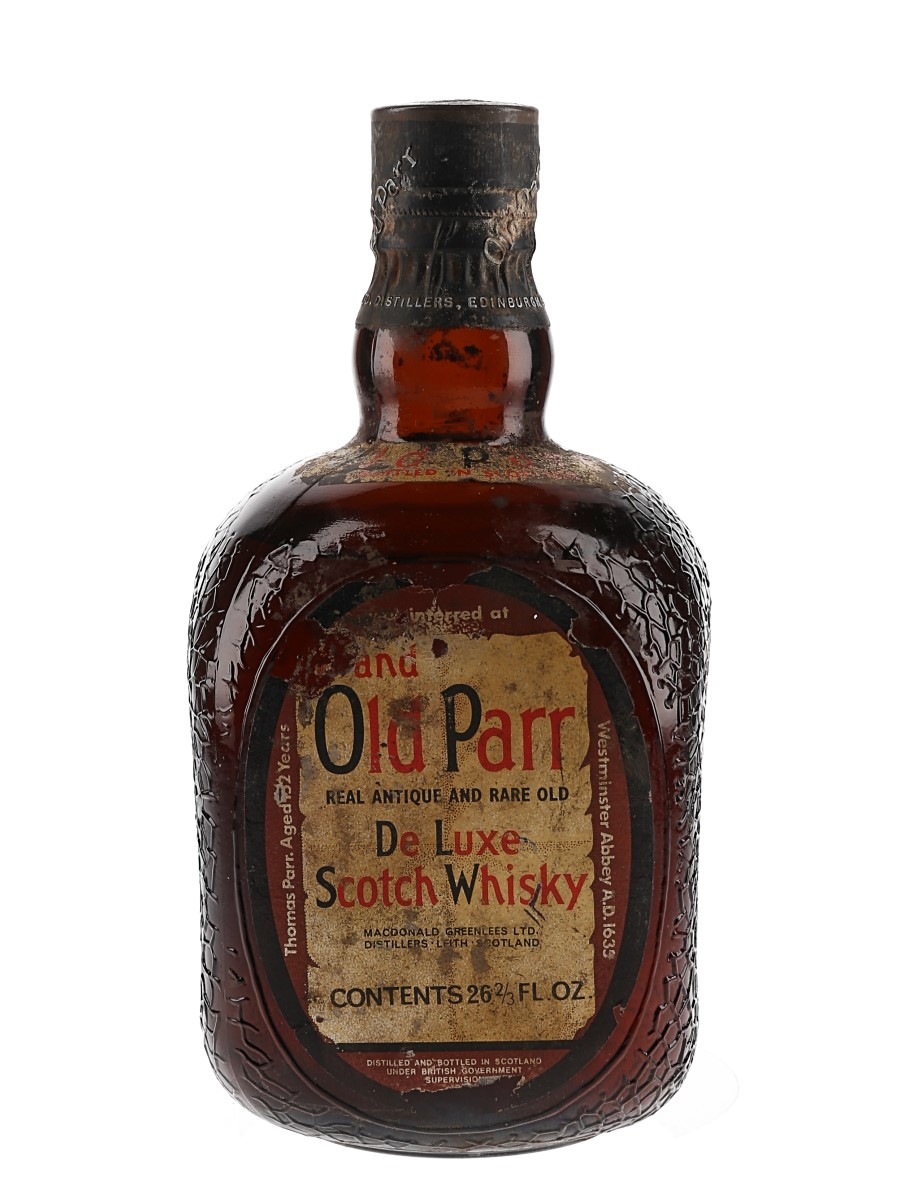 Grand Old Parr De Luxe Bottled 1970s 75.7cl