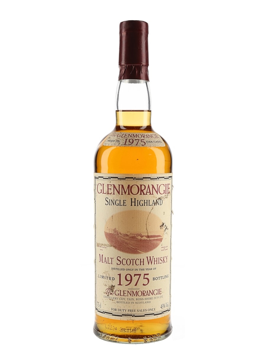 Glenmorangie 1975 Bottled 2002 - Duty Free 75cl / 43%
