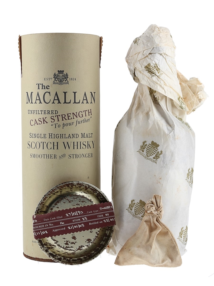Macallan 1990 Cask Strength ESC4 - Lot 119098 - Buy/Sell
