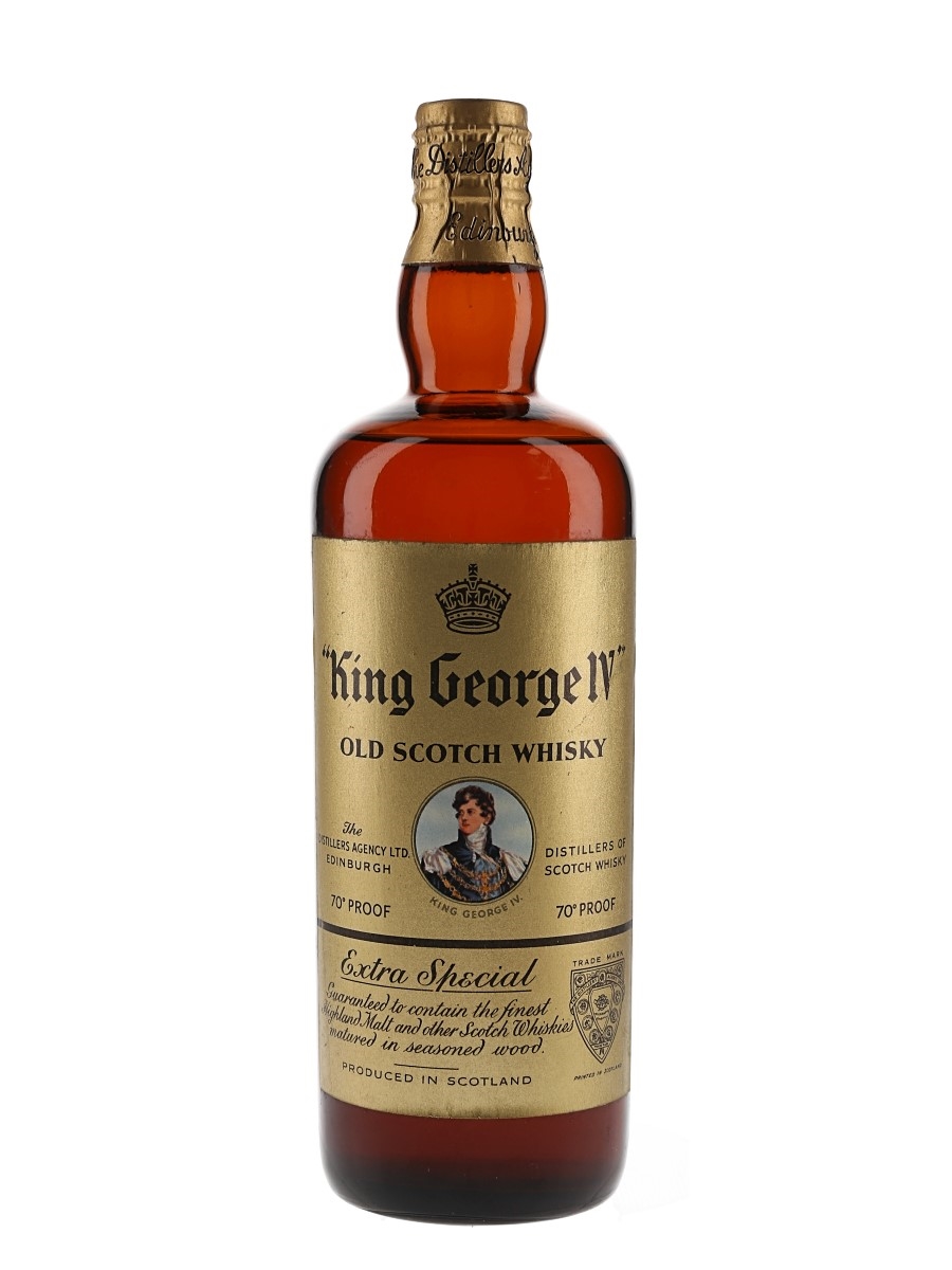 King George IV Bottled 1950s-1960s - Spring Cap 75cl / 40%