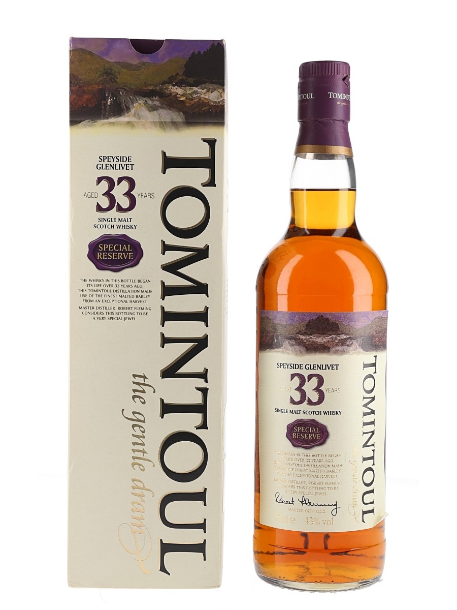 Tomintoul 33 Year Old - Lot 118939 - Buy/Sell Speyside Whisky Online
