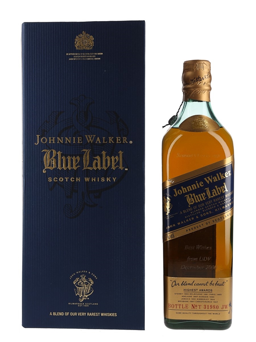 Johnnie Walker Blue Label Christmas Box - Lot 118732 - Buy