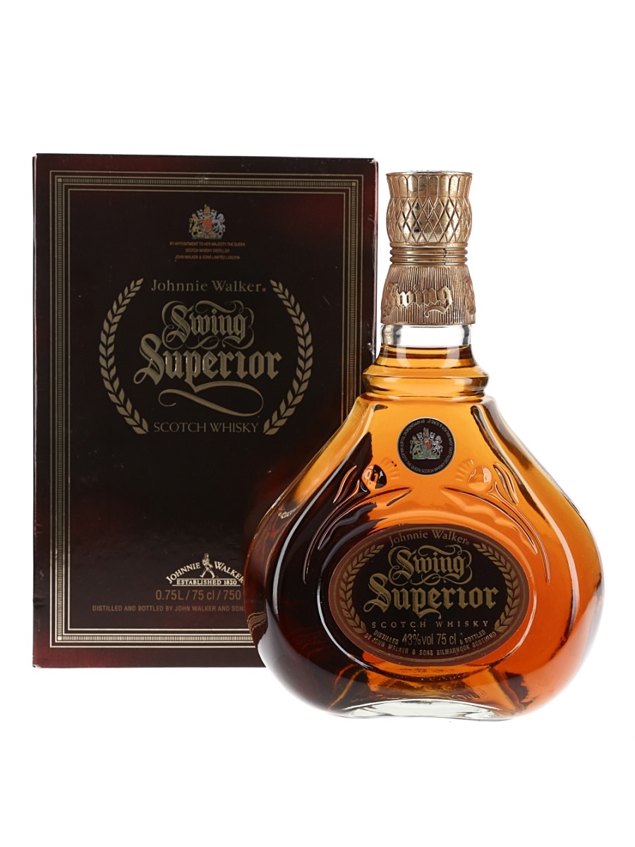 Johnnie Walker Sming  750ml 43% 2本　ウイスキー Johnnie Walker Swing Blended Scotch Whisky (750 ML