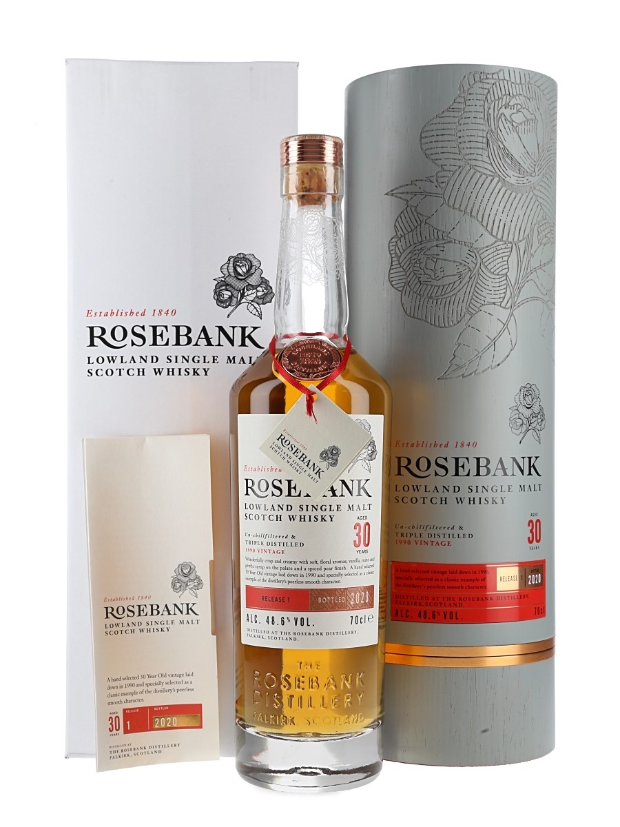 Rosebank 30 Year Old Release 1 - Lot 118795 - Buy/Sell Lowland