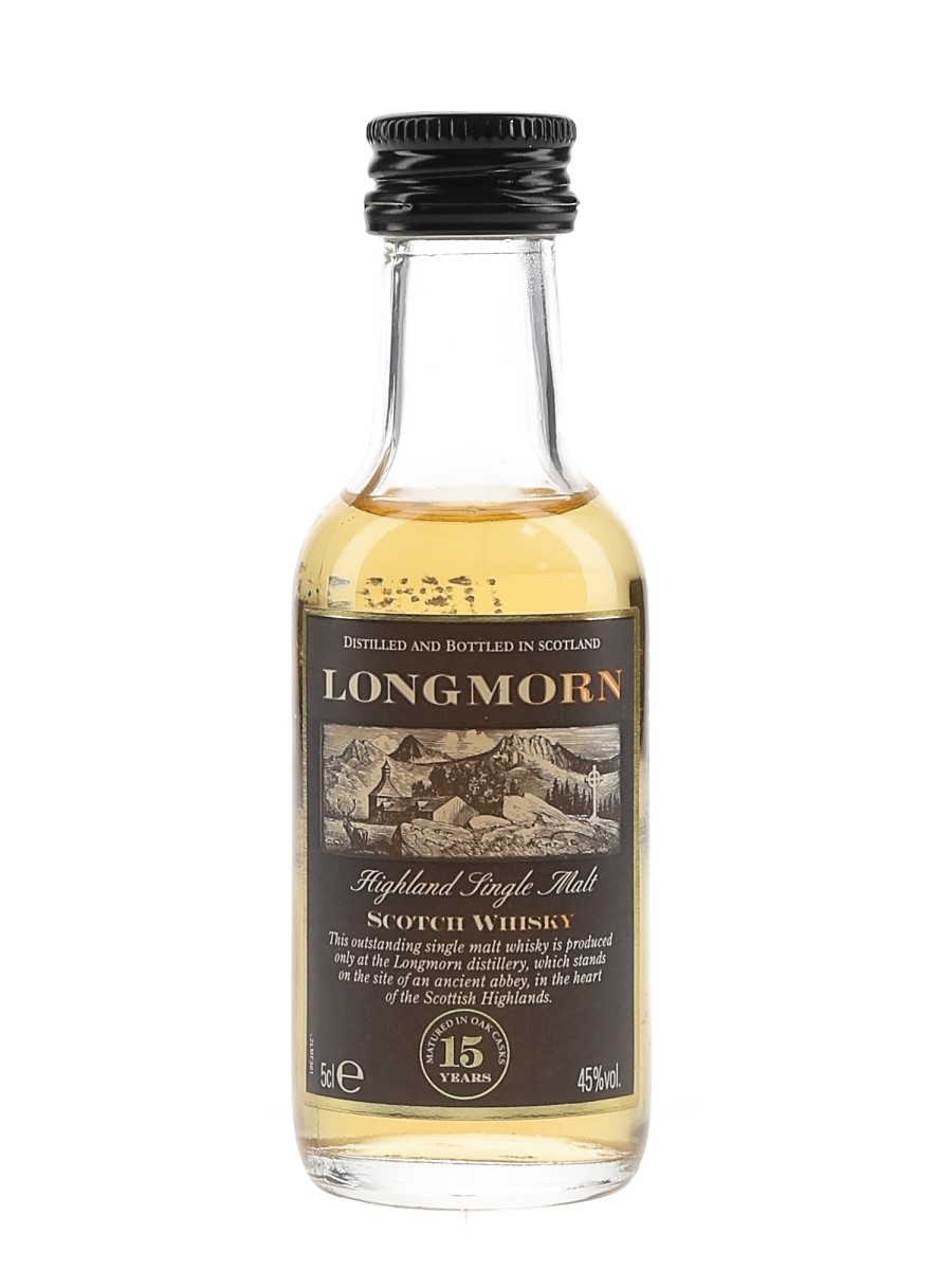 Longmorn 15 Year Old Bottled 1990s 5cl / 45%