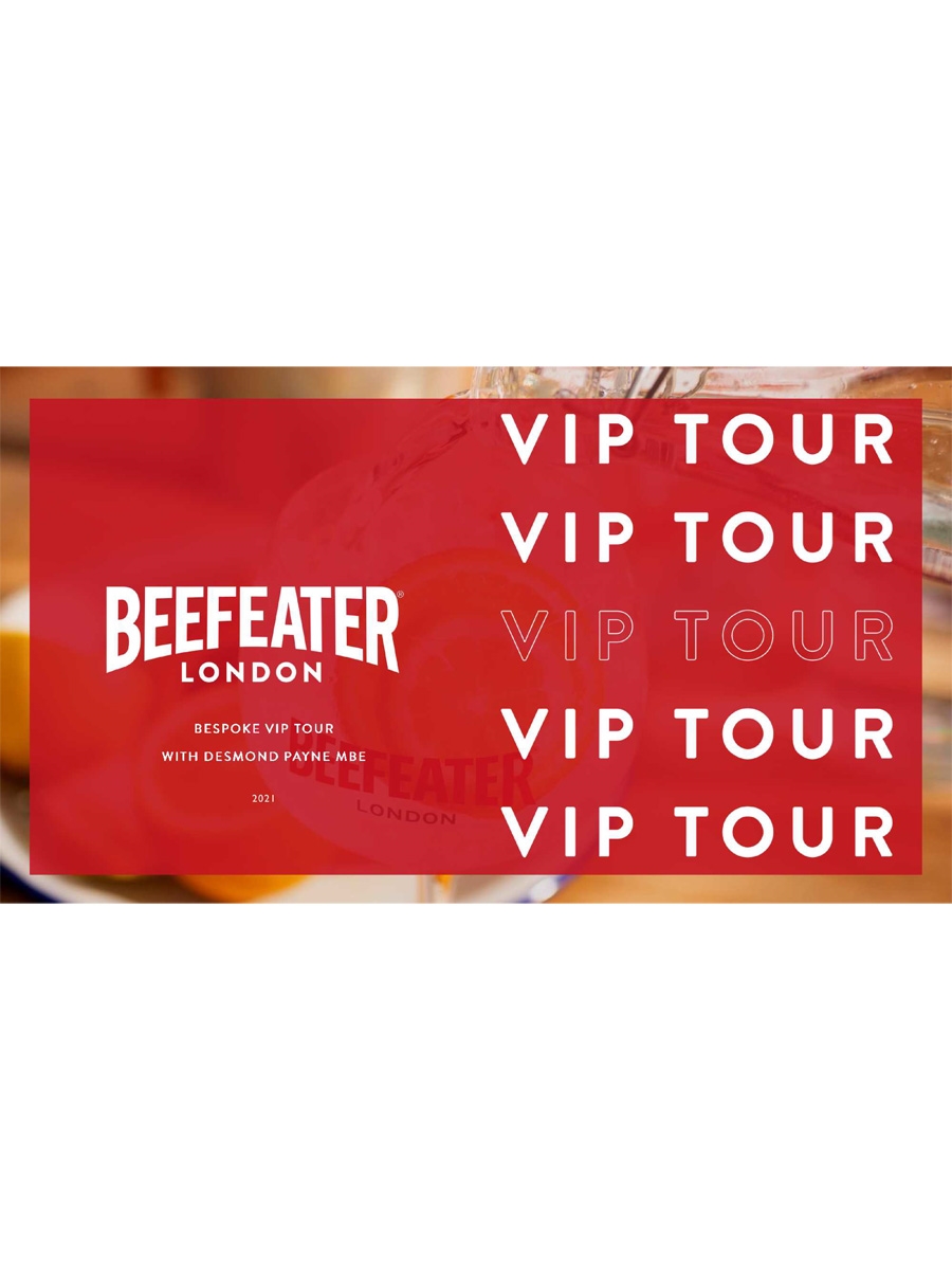 Beefeater Bespoke VIP Tour For 6 People 
