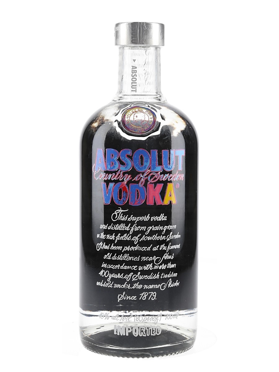 Absolut Vodka Andy Warhol Edition - Lot 118242 - Buy/Sell Vodka Online