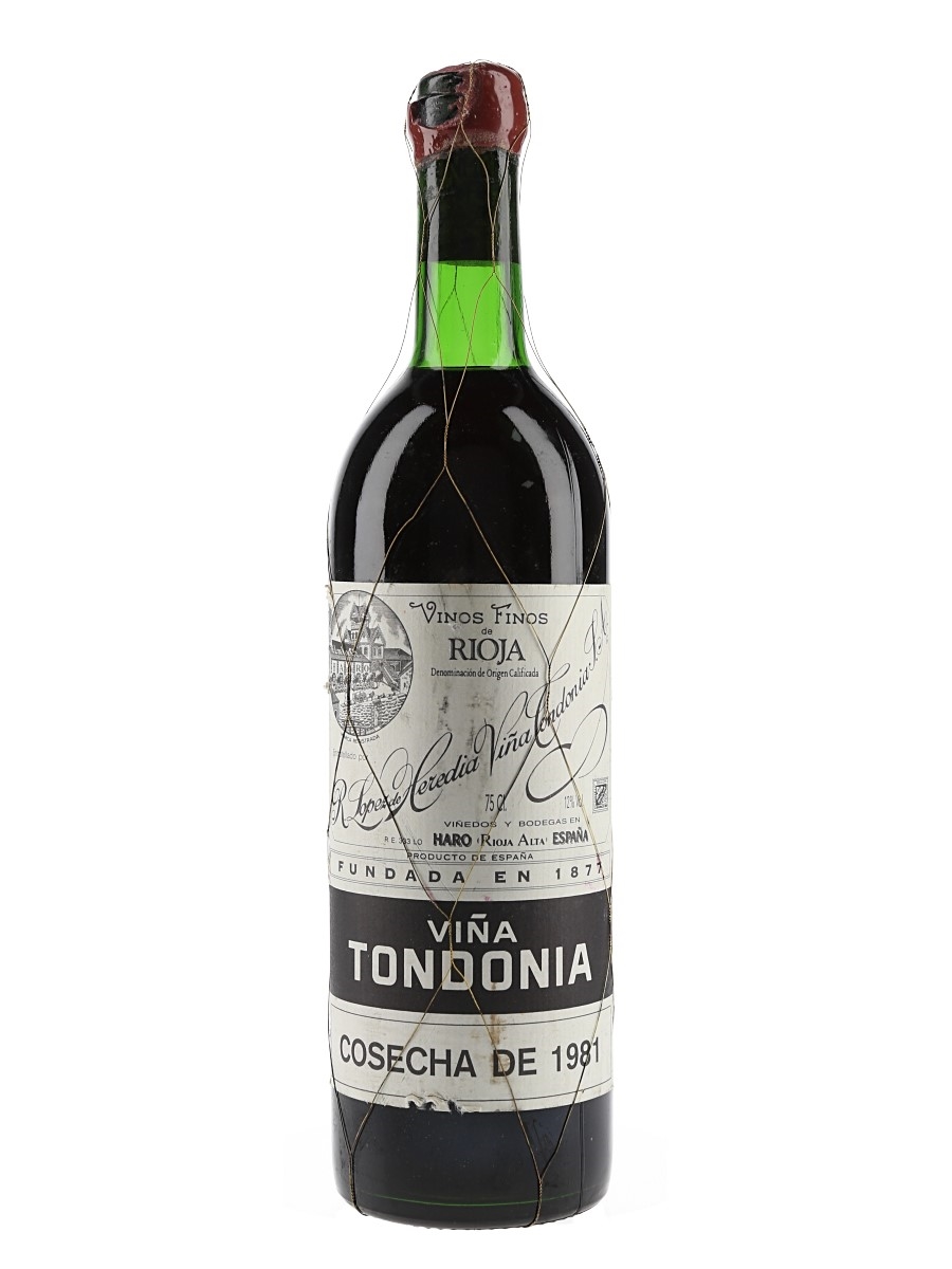 Vina Tondonia 1981 Gran Reserva Lopez De Heredia 75cl / 12%