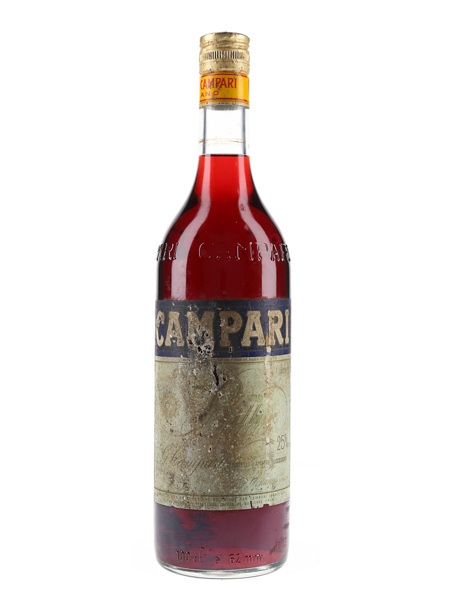 Campari Bitter Bottled 1970s - France 100cl / 25%
