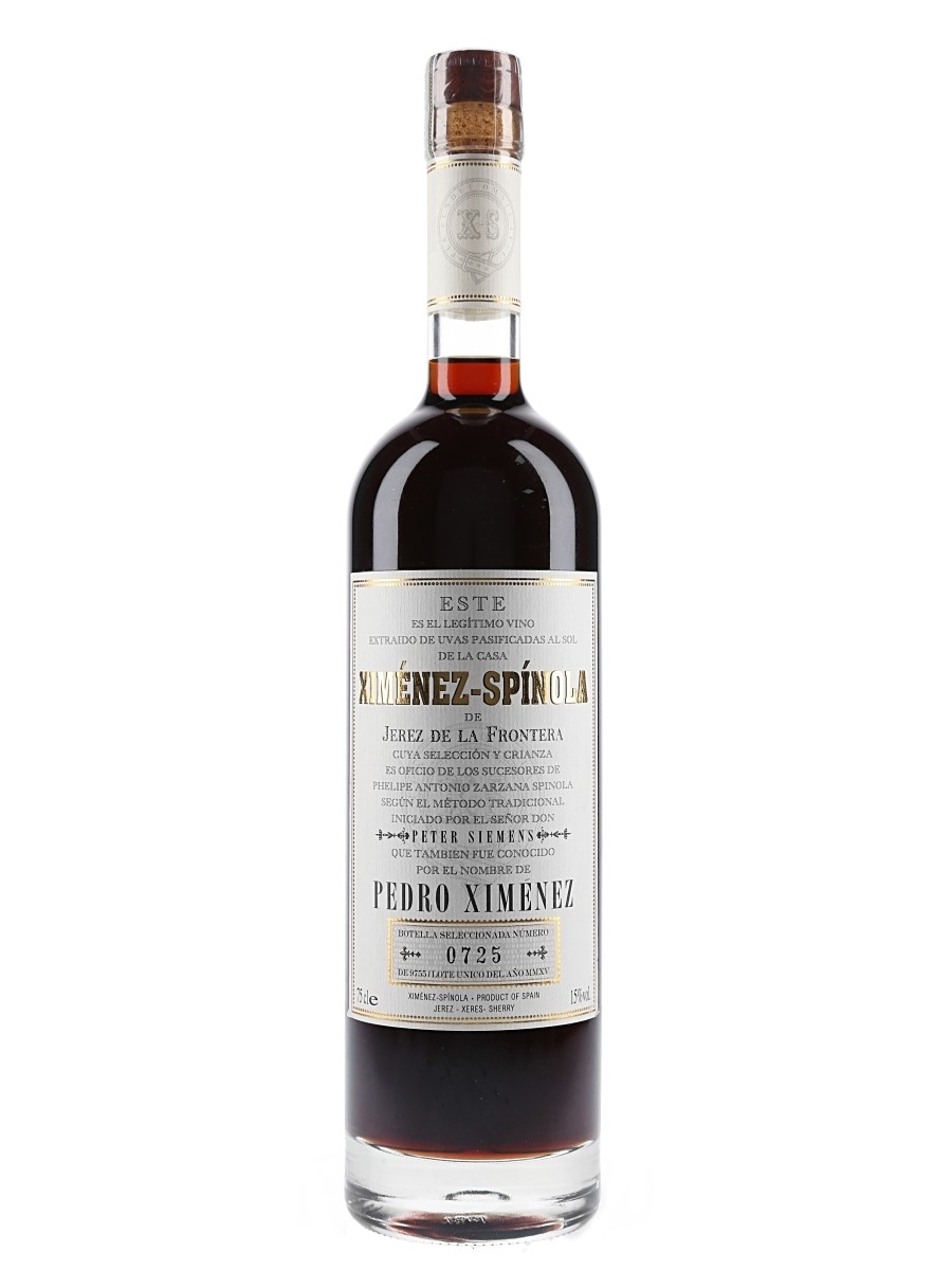 Ximenez Spinola Solera 1918 Pedro Ximenez - Bottled 2015 75cl / 15%
