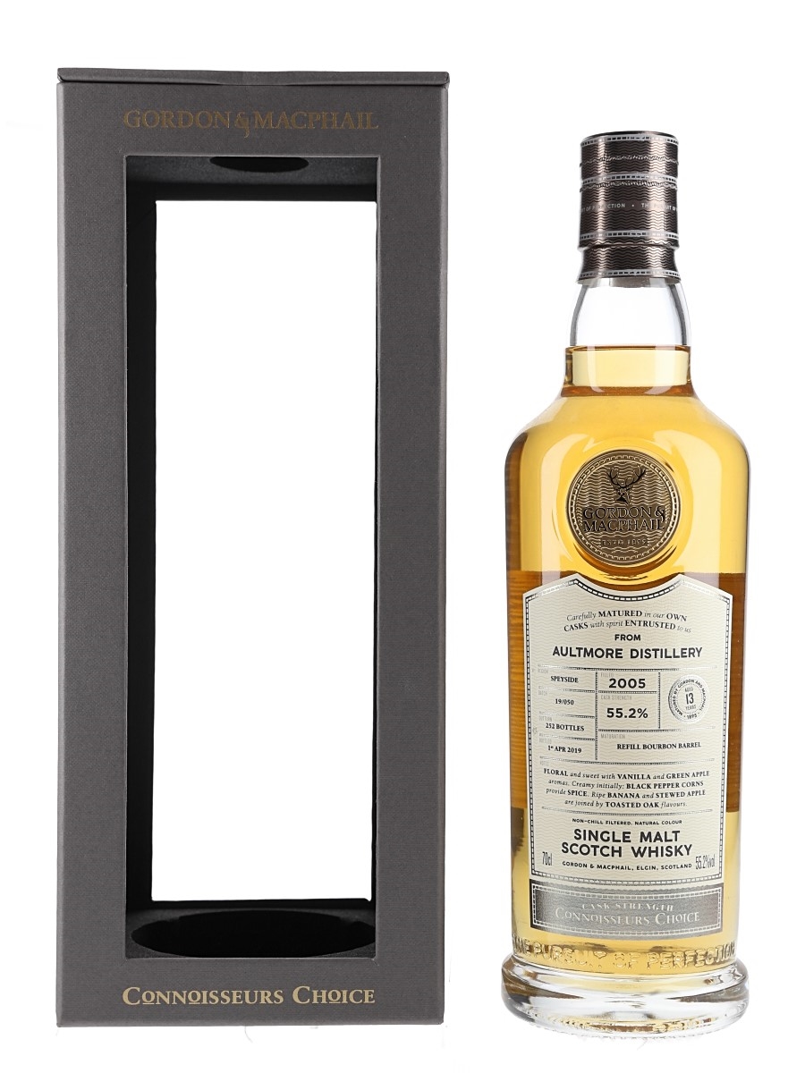 Aultmore 2005 13 Year Old Connoisseurs Choice Bottled 2019 70cl / 55.2%