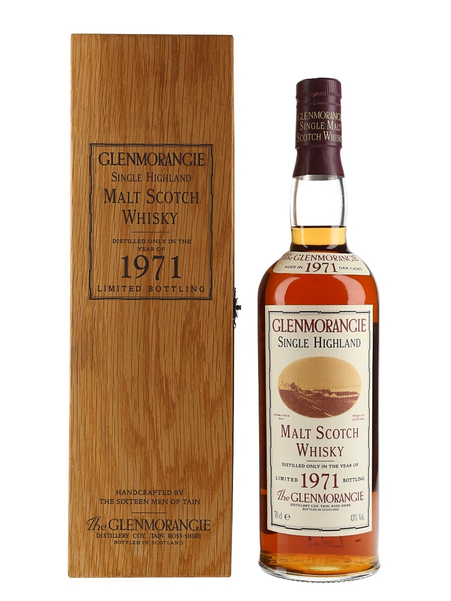 Glenmorangie 1971 Bottled 1995 - 150th Anniversary 70cl / 43%