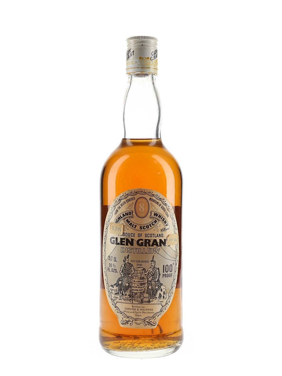 Glen Grant 10 Year Old 100 Proof Bottled 1970s - Gordon & MacPhail 75.7cl / 57%
