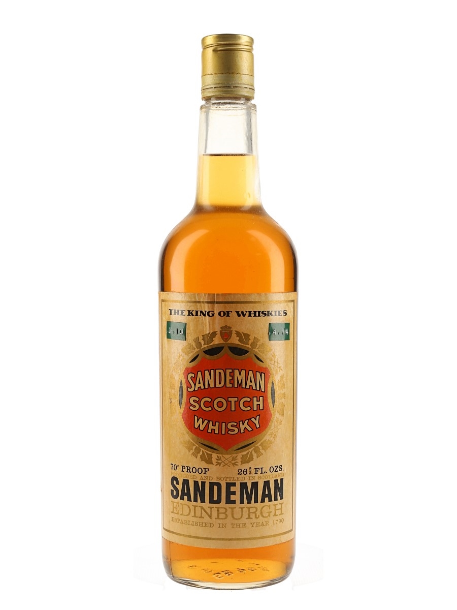 Sandeman The King Of Whiskies Bottled 1970s 75.7cl / 40%