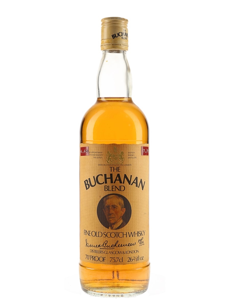 Buchanan 8 Year Old Bottled 1980s 75.7cl / 40%