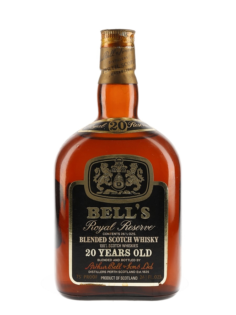 Bell's 20 Year Old Royal Reserve Bottled 1970s 75.7cl / 43%