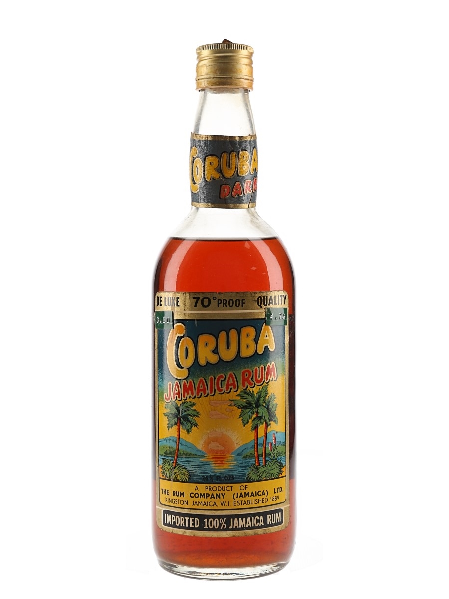Coruba Dark Jamaica Rum Bottled 1970s 75cl / 40%