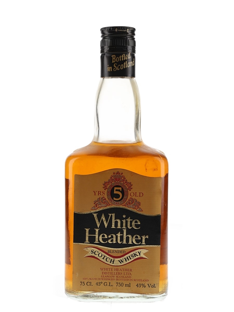 White Heather 5 Year Old Bottled 1980s 75cl / 43%