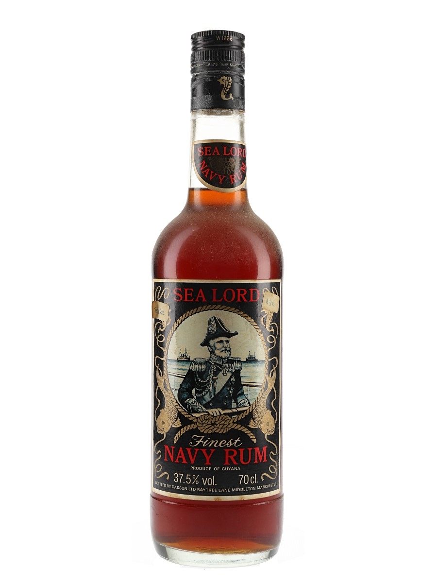 Sea Lord Navy Rum Bottled 1980s 70cl / 37.5%