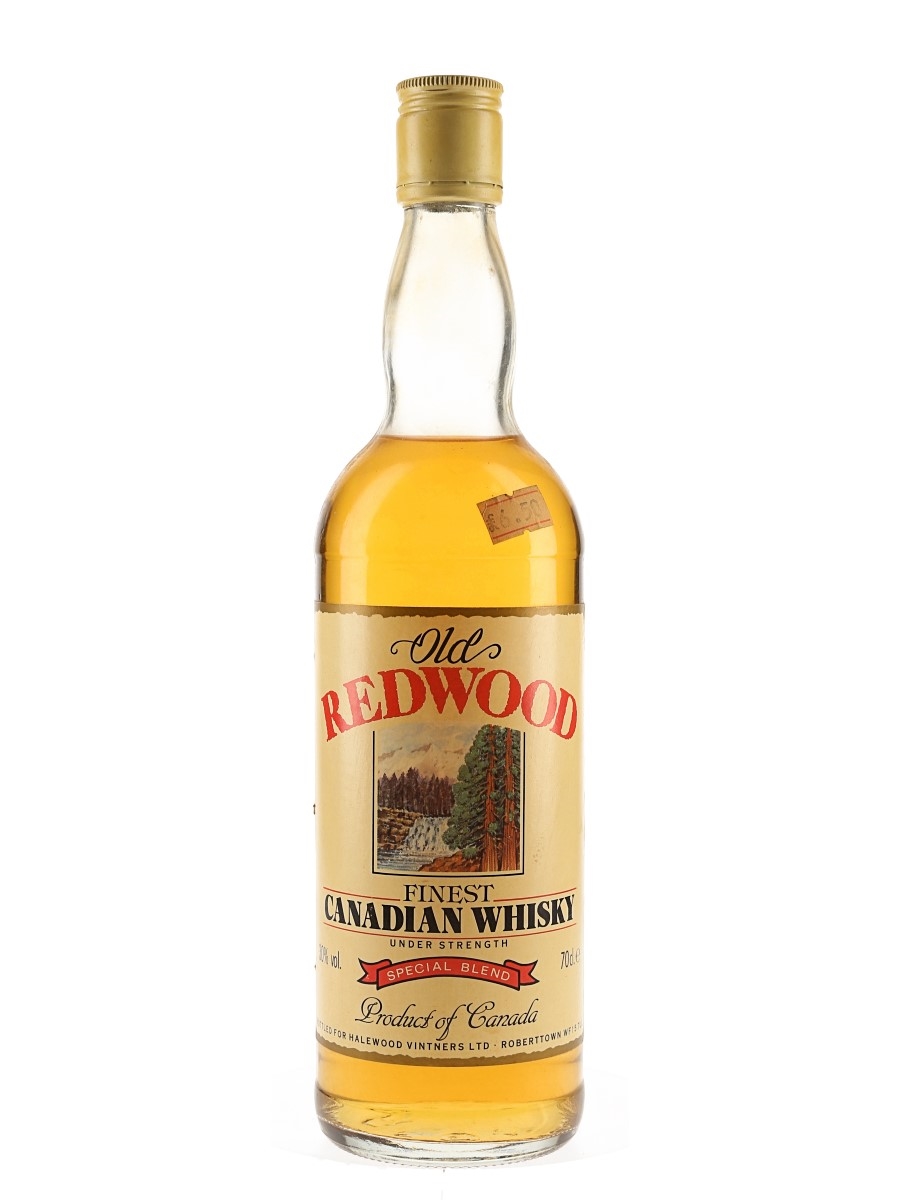 Old Redwood Bottled 1990s - Halewood Vintners 70cl / 30%