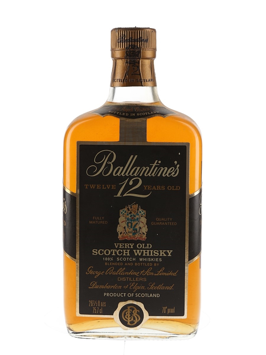 Ballantine's 12 Year Old - Lot 119404 - Buy/Sell Blended Whisky Online