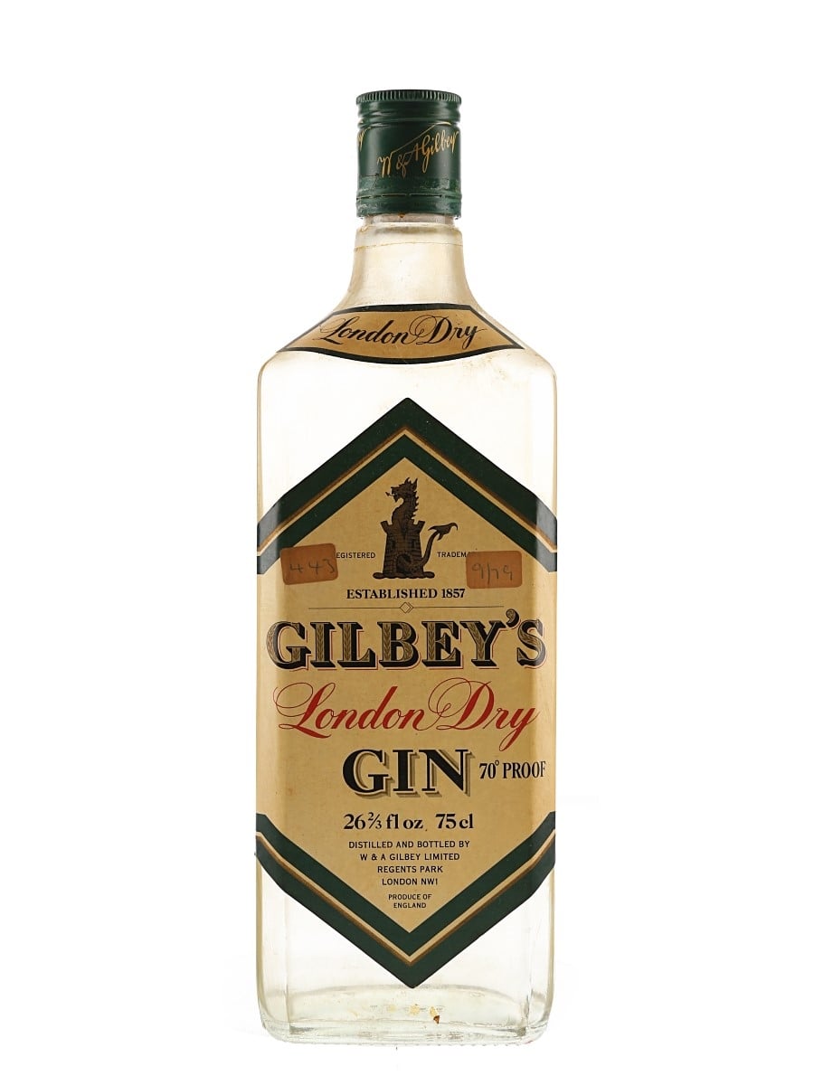Gilbey's London Dry Gin - Lot 119486 - Buy/Sell Gin Online