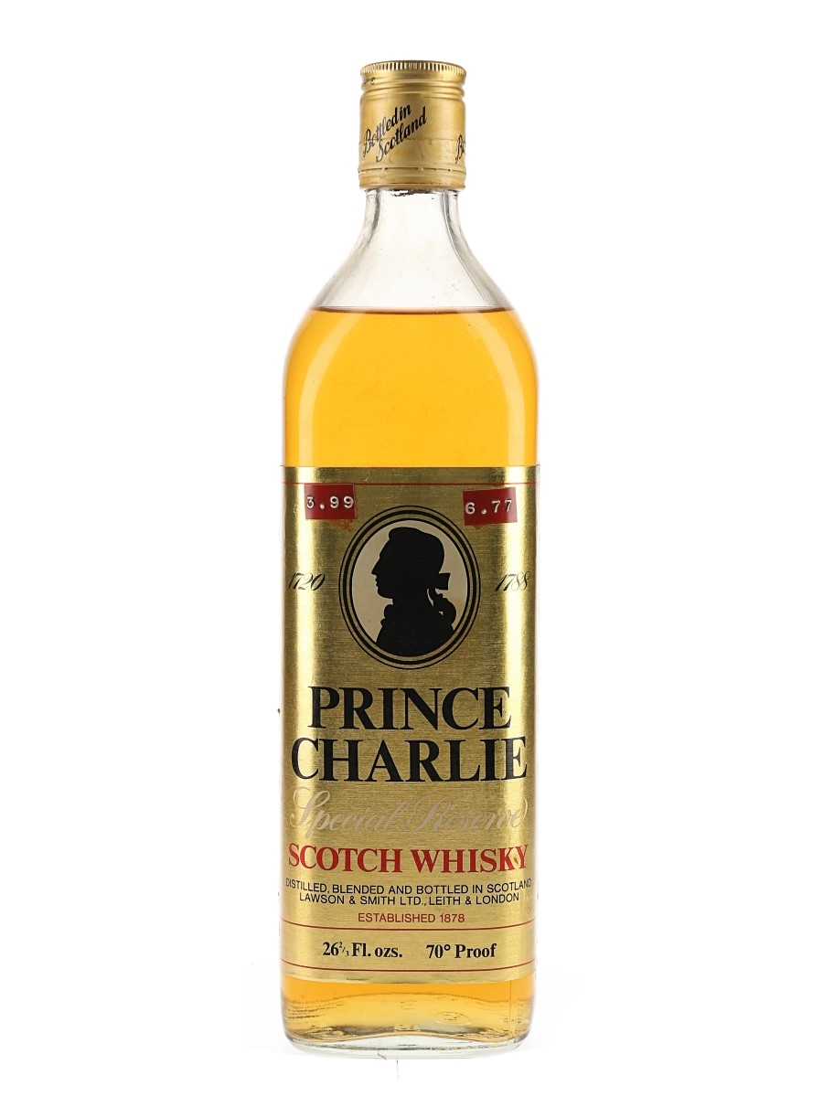 Prince Charlie Special Reserve Bottled 1970s 75.7cl / 40%