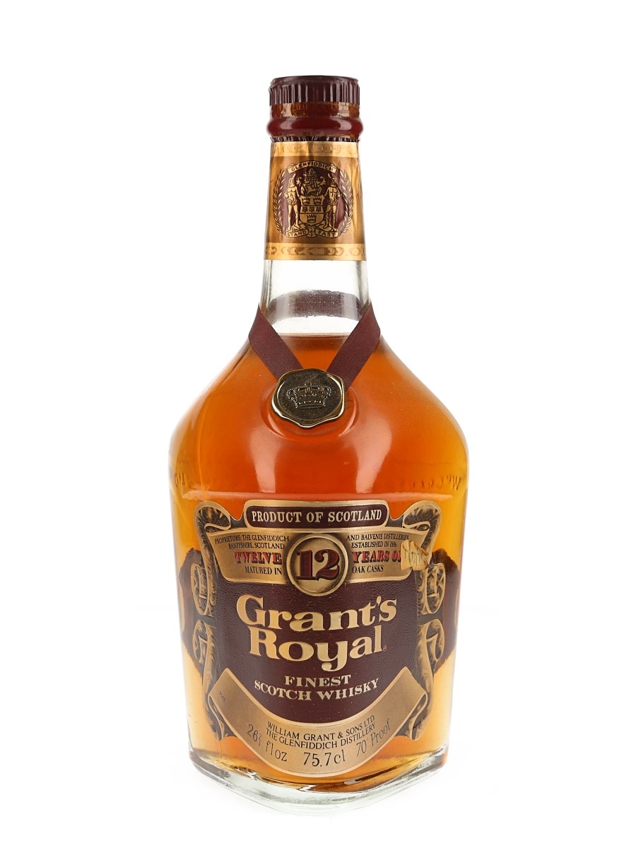 Grant's Royal 12 Year Old Bottled 1970s 75.7cl / 40%
