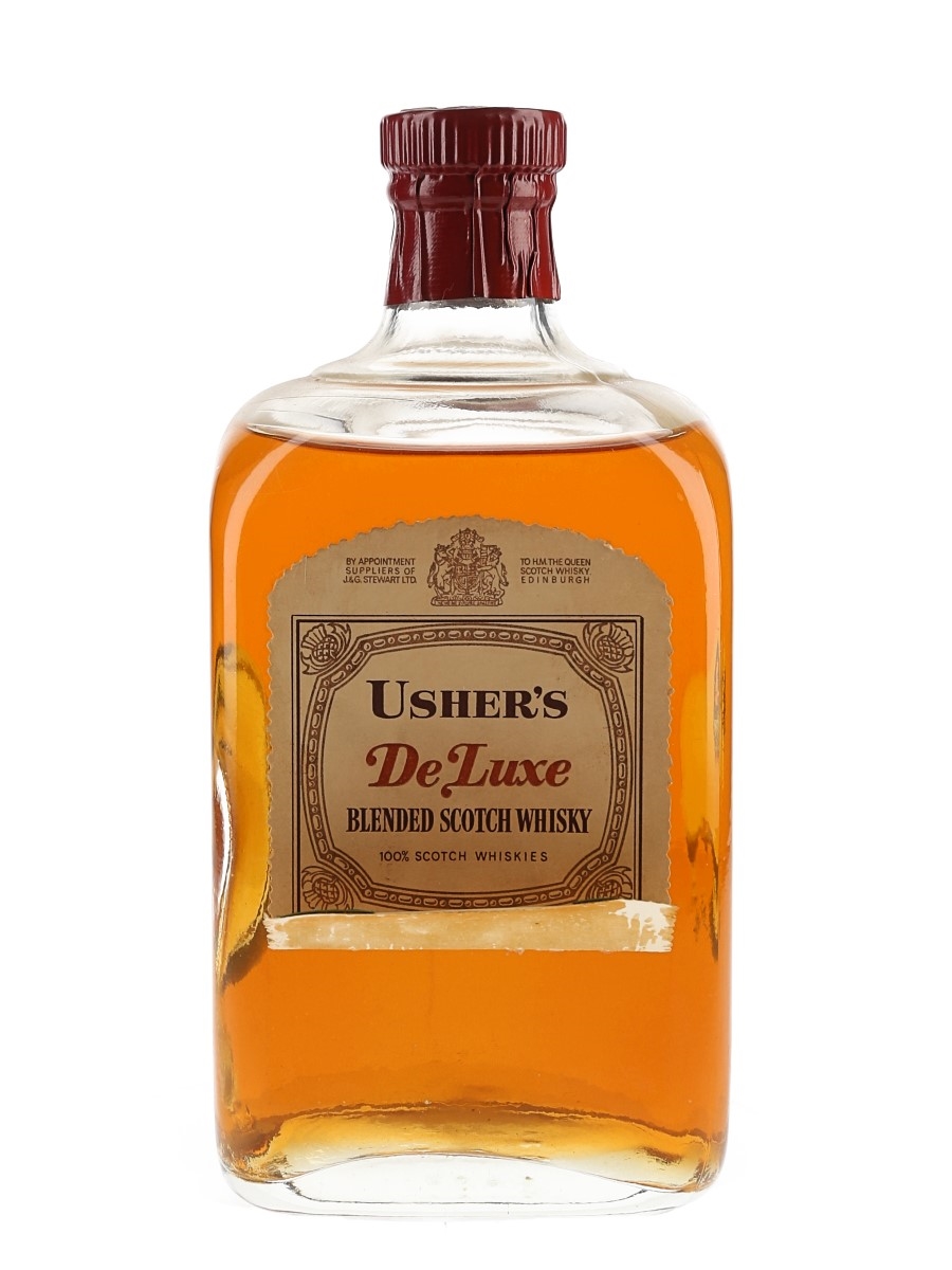 Usher's De Luxe Bottled 1970s 75.7cl / 40%