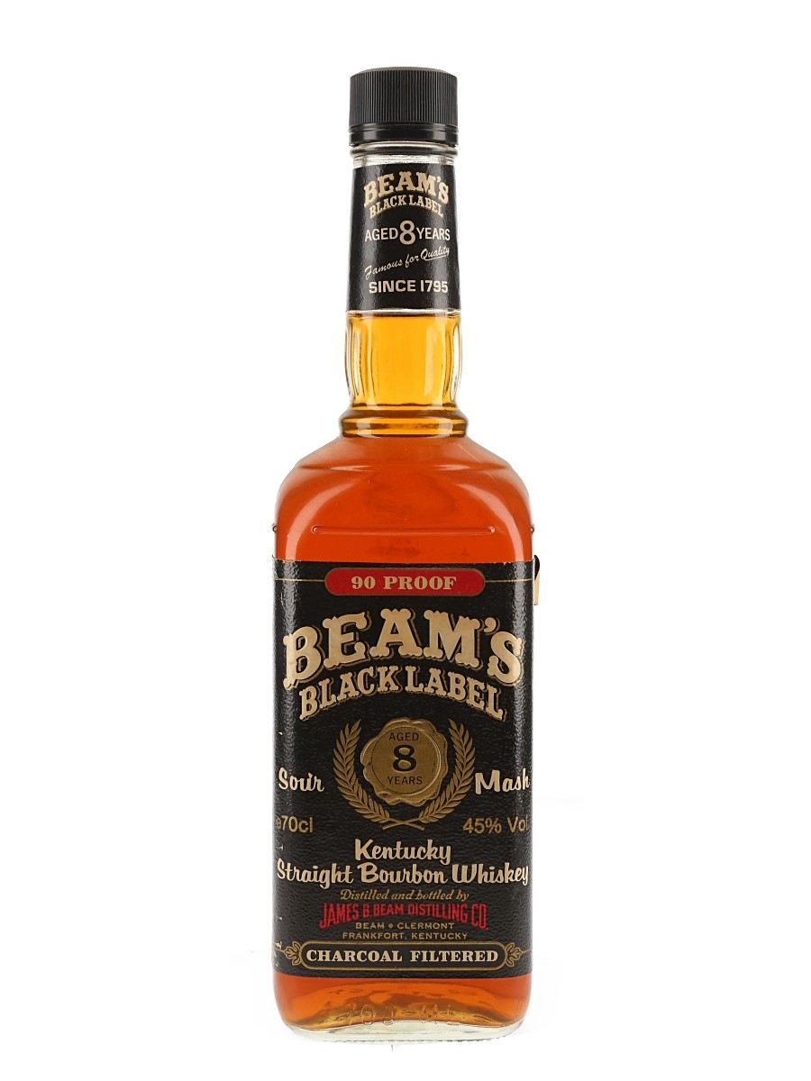 Beam's Black Label 8 Year Old Bottled 1980s 70cl / 45%
