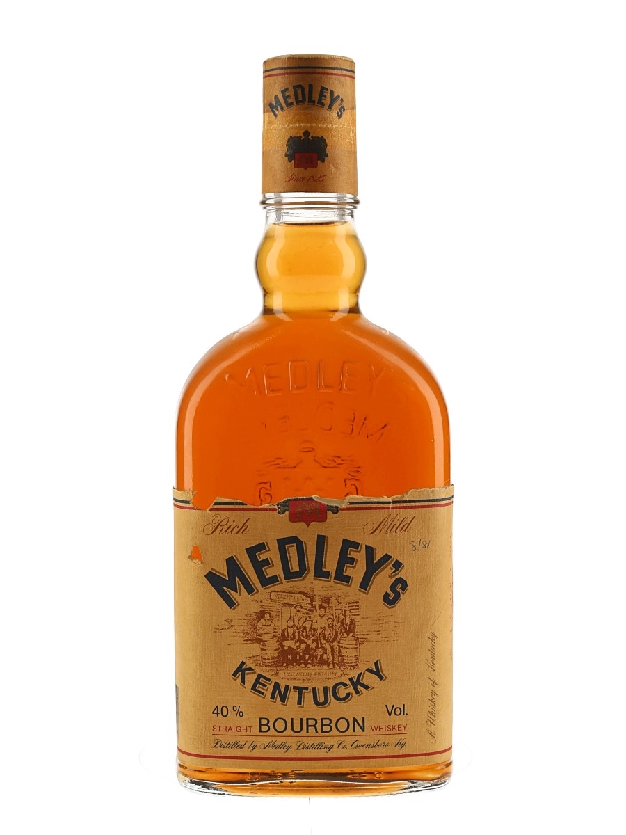 Medley's Kentucky Bourbon Bottled 1980s 70cl / 40%